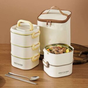 3 Tier Stainless Steel Lunch Box